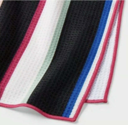 multicolor waffle striped hand towel - Room Essentials - The Bargains Basementmulticolor waffle striped hand towel - Room Essentials