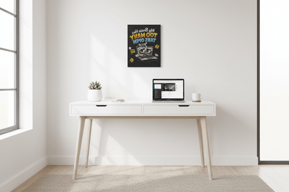 My Brain Has Too Many Tabs Open – Funny Flat Canvas Print - The Bargains BasementMy Brain Has Too Many Tabs Open – Funny Flat Canvas Print