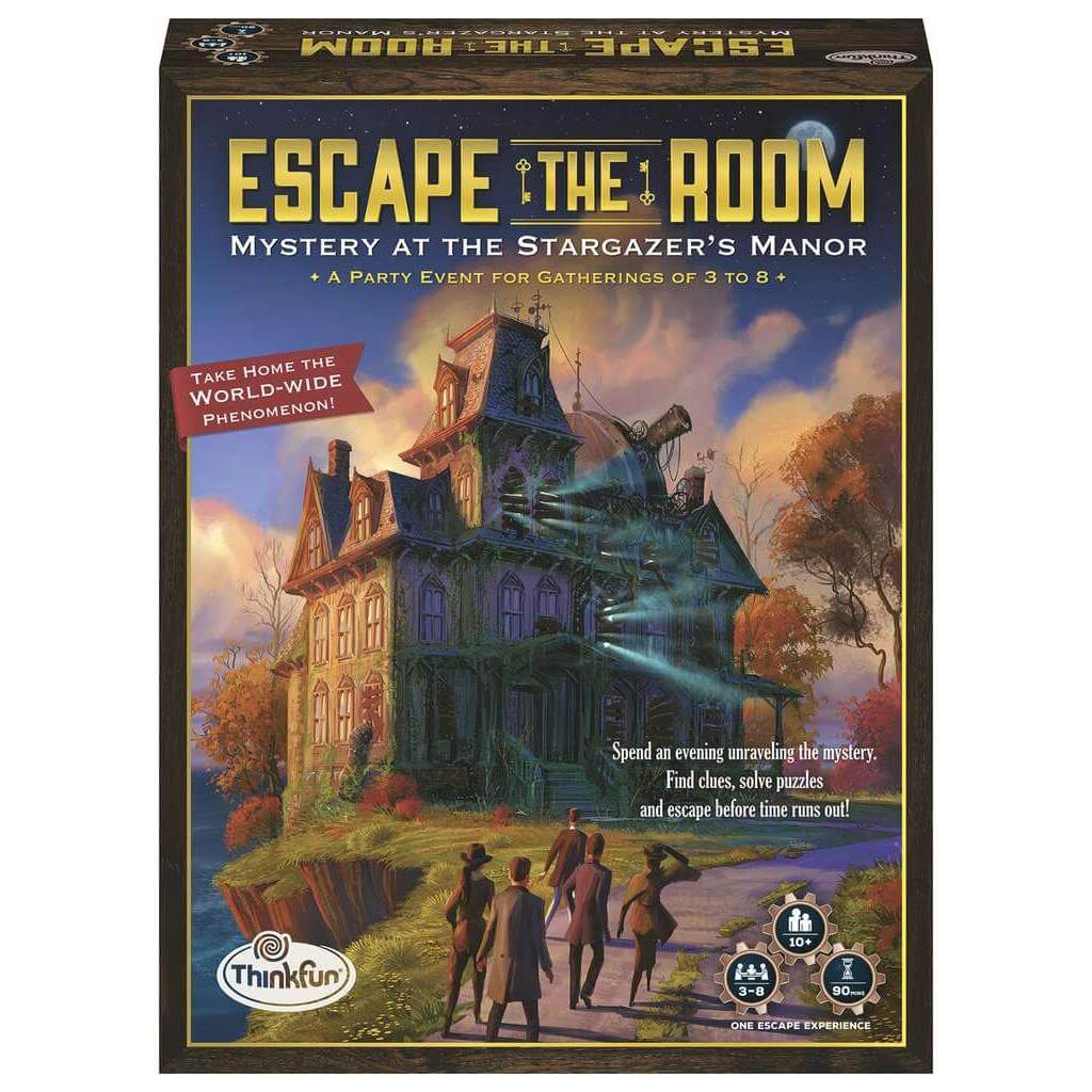 Mystery at the Stargazer's Manor - Escape the Room Game - Ravensburger - The Bargains BasementMystery at the Stargazer's Manor - Escape the Room Game - Ravensburger