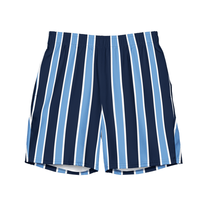 Navy & baby blue stripped Swim Trunks - The Bargains BasementNavy & baby blue stripped Swim Trunks