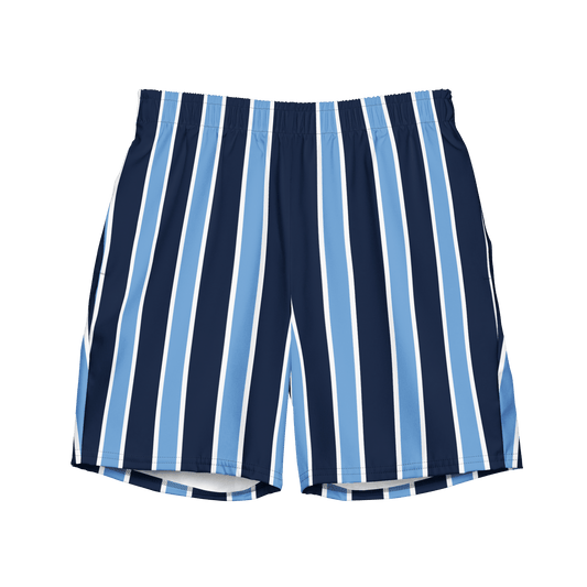 Navy & baby blue stripped Swim Trunks - The Bargains BasementNavy & baby blue stripped Swim Trunks