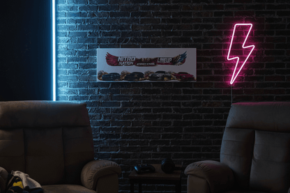 Nitro Nation Street Kings Lineup – Handmade 10x30x1 Canvas Sign - The Bargains BasementNitro Nation Street Kings Lineup – Handmade 10x30x1 Canvas Sign