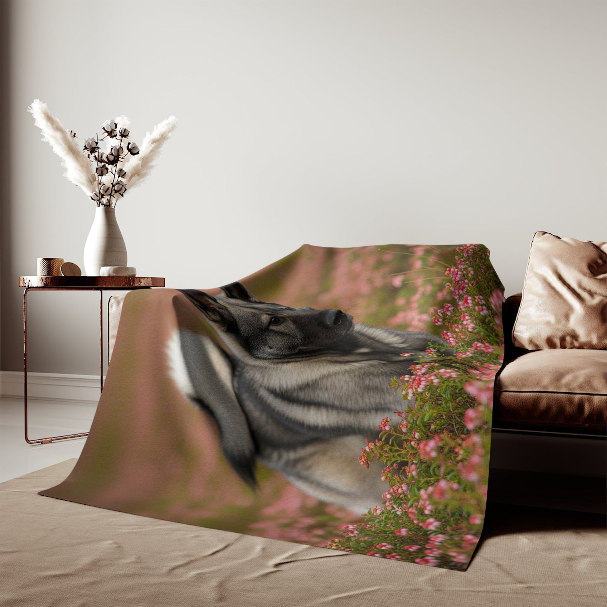 Norwegian Elkhound Sweatshirt Blanket - The Bargains BasementNorwegian Elkhound Sweatshirt Blanket