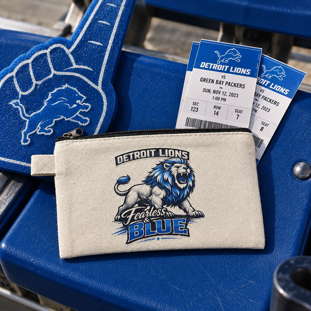 On a stadium seat