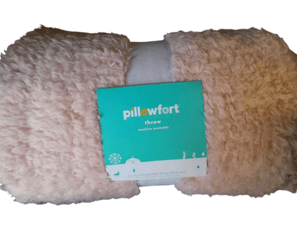 Pillowfort Light Pink Throw Blanket 50" x 60" - The Bargains BasementPillowfort Light Pink Throw Blanket 50" x 60"