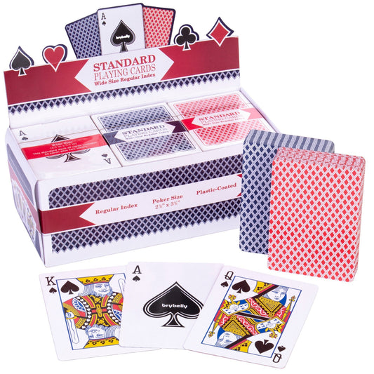 Playing Cards, 12 Decks Mixed Red/Blue - The Bargains BasementPlaying Cards, 12 Decks Mixed Red/Blue