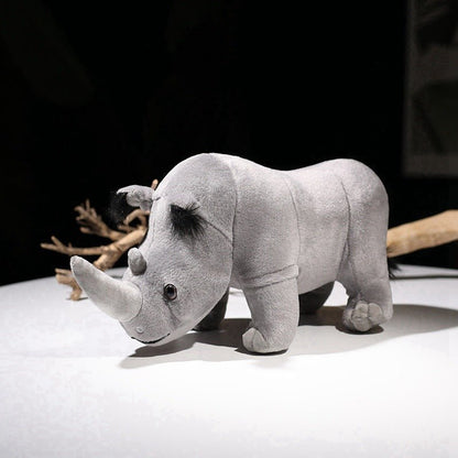 Plush Rhino Toy – Soft Stuffed Animal Doll - The Bargains BasementPlush Rhino Toy – Soft Stuffed Animal Doll