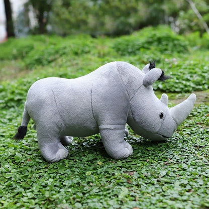 Plush Rhino Toy – Soft Stuffed Animal Doll - The Bargains BasementPlush Rhino Toy – Soft Stuffed Animal Doll