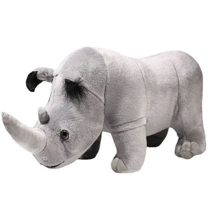 Plush Rhino Toy – Soft Stuffed Animal Doll - The Bargains BasementPlush Rhino Toy – Soft Stuffed Animal Doll