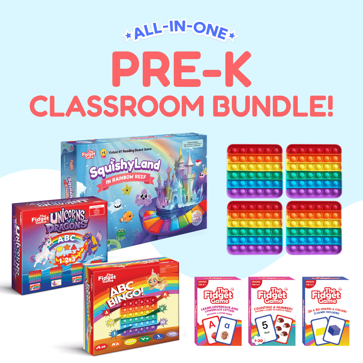 Pre - K Classroom Bundle - The Bargains BasementPre - K Classroom Bundle