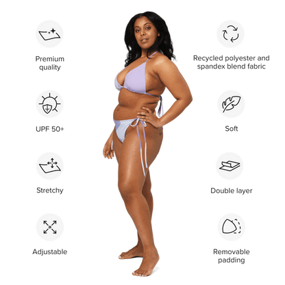 Purple camel string bikini - The Bargains BasementPurple camel string bikini