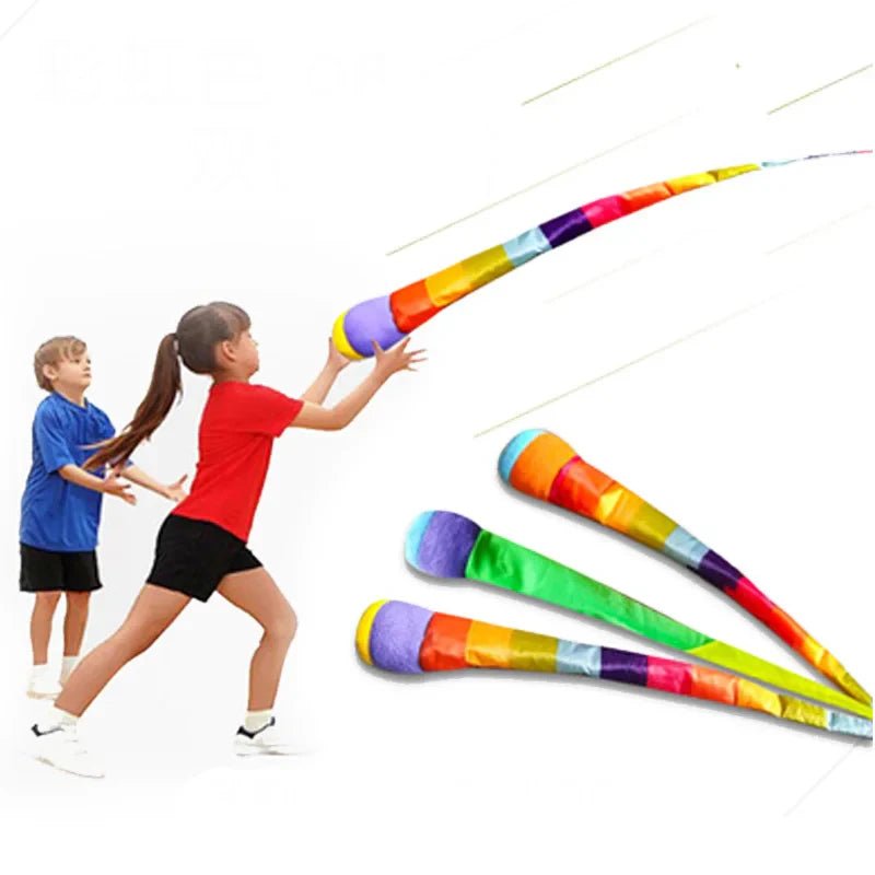 Rainbow Tail Ball – Fun Outdoor Sensory Play Toy for Kids - The Bargains BasementRainbow Tail Ball – Fun Outdoor Sensory Play Toy for Kids