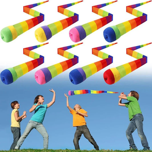 Rainbow Tail Ball – Fun Outdoor Sensory Play Toy for Kids - The Bargains BasementRainbow Tail Ball – Fun Outdoor Sensory Play Toy for Kids