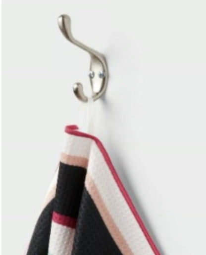 Room Essentials Waffle Bold Striped Hand Towel Multicolor 16”x26” - New Home The Bargains Basement