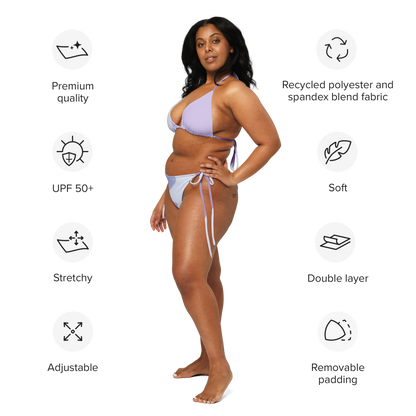 Purple camel string bikini - The Bargains Basement