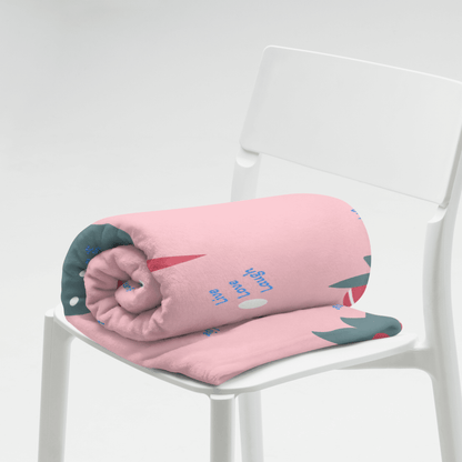 Sweet as Strawberry Throw Blanket - The Bargains Basement