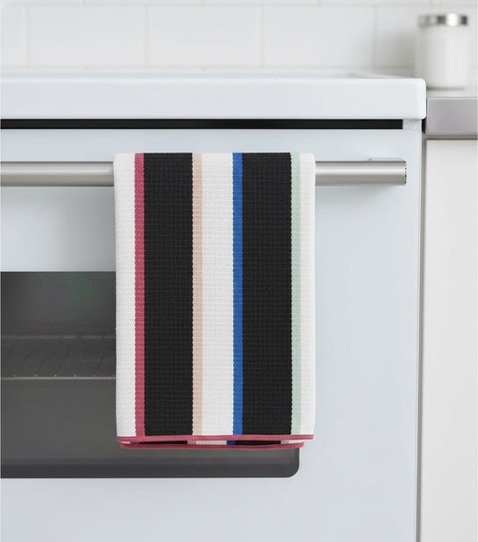 Room Essentials Waffle Bold Striped Hand Towel Multicolor 16”x26” - New Home The Bargains Basement