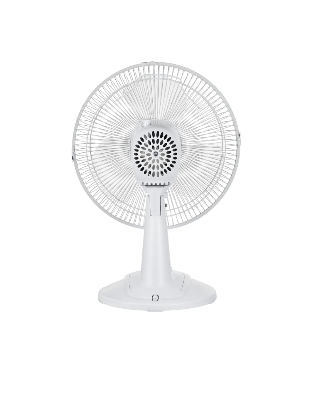 Mainstays 12" 3-Speed Oscillating Table Fan, FT30-8MBW, New, White