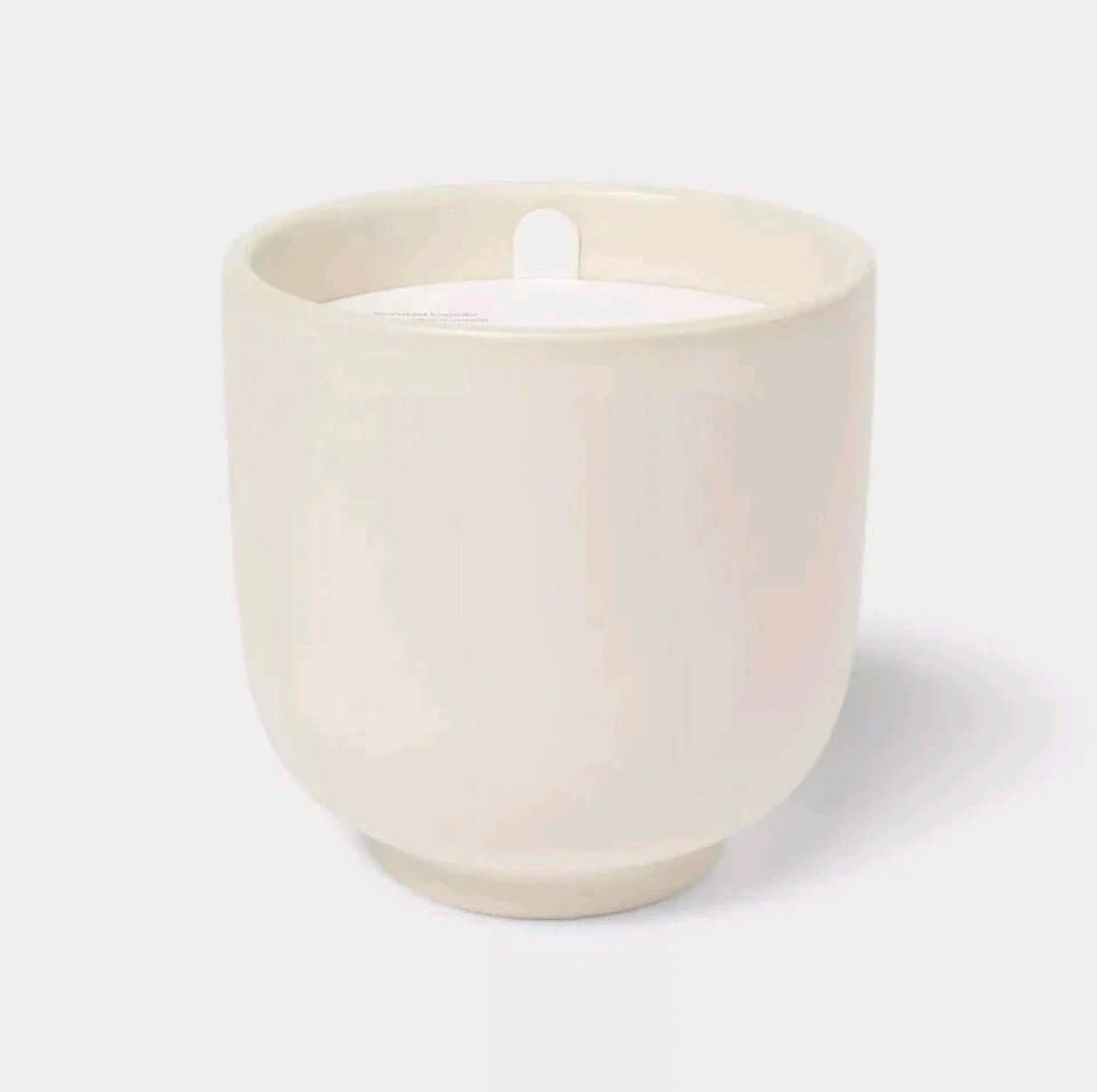Room Essentials Ceramic Jar 2 Wick Candle Peony & Freesia 13.5oz Scented Candle - The Bargains BasementRoom Essentials Ceramic Jar 2 Wick Candle Peony & Freesia 13.5oz Scented Candle