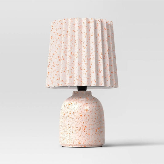 Room essentials peach mini ceramic table lamp - The Bargains BasementRoom essentials peach mini ceramic table lamp