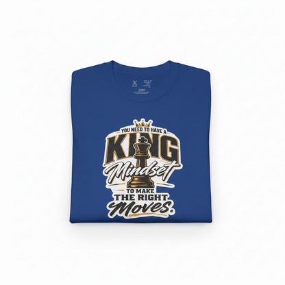 Royal Blue King Mindset T-Shirt