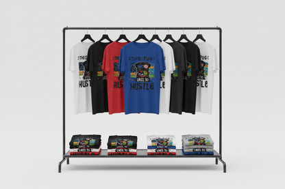 This Pug Likes To Hustle T-Shirt The Bargains Basement