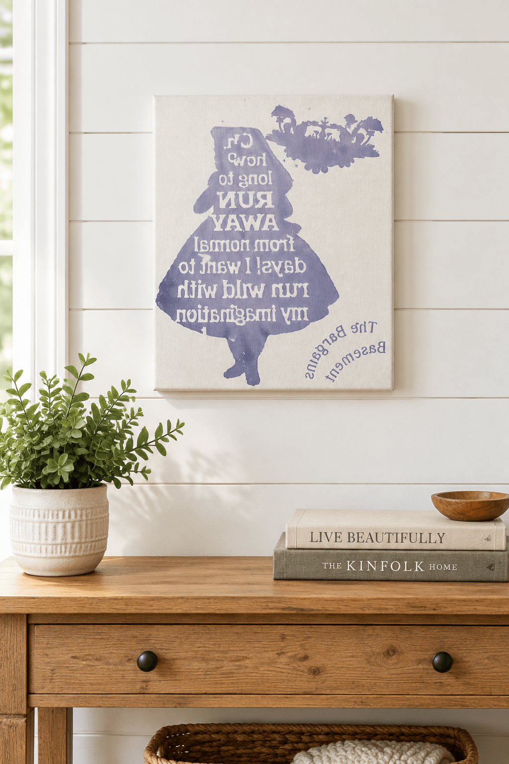 Run Wild with My Imagination | 8x10 Canvas Sign | Whimsical Girl Wall Art - The Bargains BasementRun Wild with My Imagination | 8x10 Canvas Sign | Whimsical Girl Wall Art