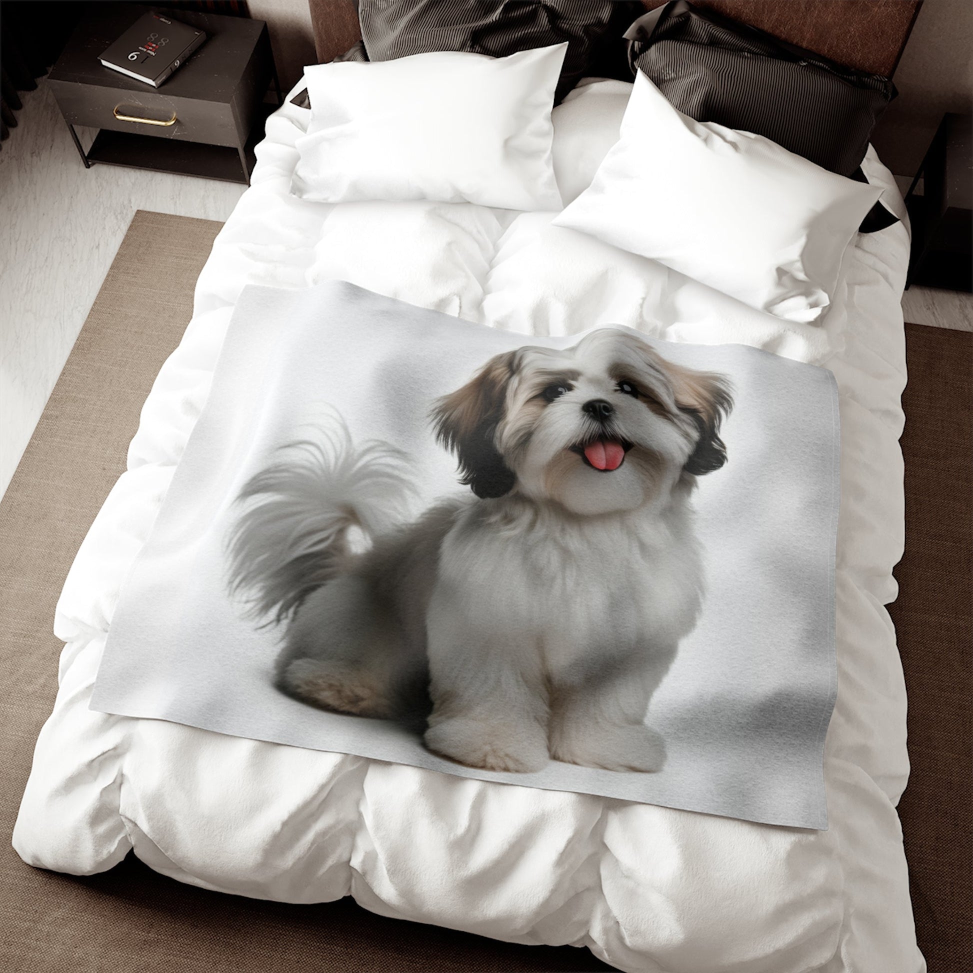 Shihchon Sweatshirt Blanket - The Bargains BasementShihchon Sweatshirt Blanket
