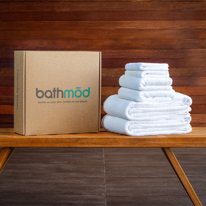 Luxury Organic Bath Towel Set | Soft, Plush, Eco-Friendly Towels ecobrands®