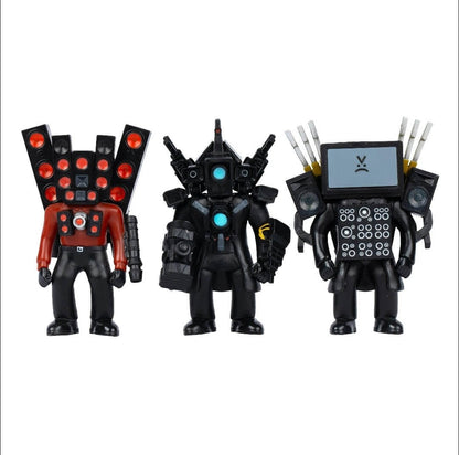 SKIBIDI Toilet Titan 3 Pack – All - New Collectibles - The Bargains BasementSKIBIDI Toilet Titan 3 Pack – All - New Collectibles