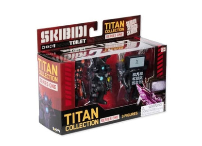 SKIBIDI Toilet Titan 3 Pack – All - New Collectibles - The Bargains BasementSKIBIDI Toilet Titan 3 Pack – All - New Collectibles
