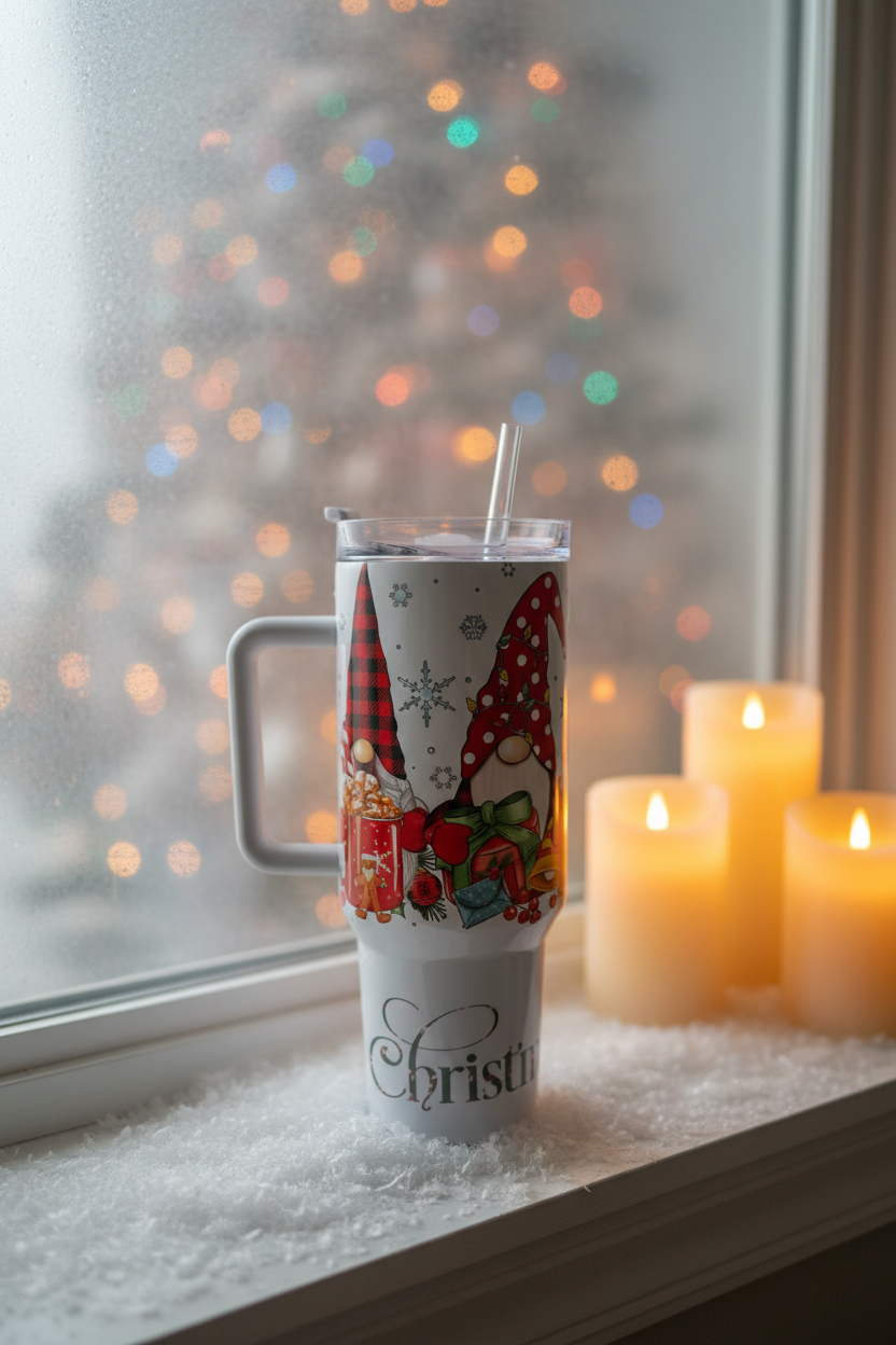 Snowy Windowsill Shot