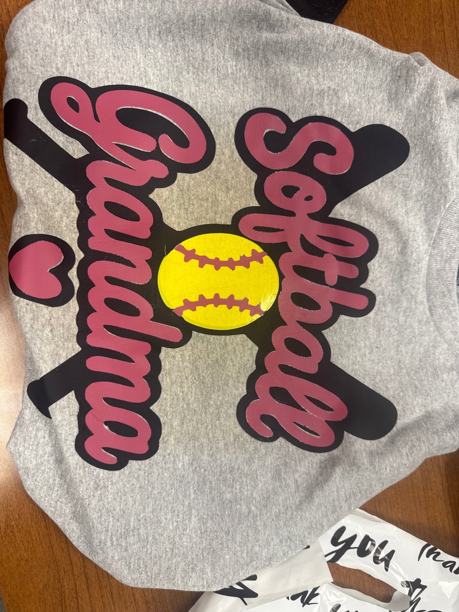 Softball Grandma T-Shirt (Made to order) - The Bargains BasementSoftball Grandma T-Shirt (Made to order)