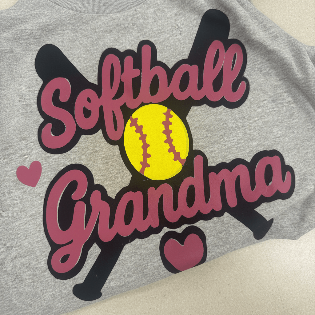 Softball Grandma T-Shirt (Made to order) - The Bargains BasementSoftball Grandma T-Shirt (Made to order)