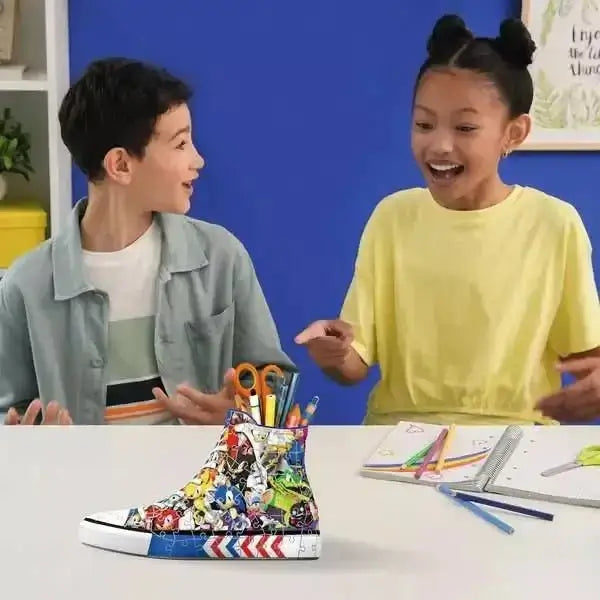 Sonic the Hedgehog Sneaker 112 Piece 3D Jigsaw Puzzle Ravensburger - The Bargains BasementSonic the Hedgehog Sneaker 112 Piece 3D Jigsaw Puzzle Ravensburger