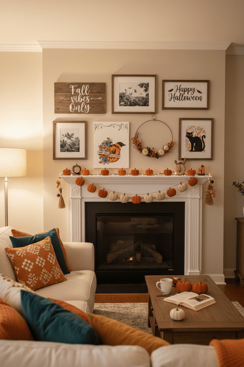 Sorta Sweet Sorta Spooky – Handmade 8x10 Halloween Canvas Sign - The Bargains BasementSorta Sweet Sorta Spooky – Handmade 8x10 Halloween Canvas Sign