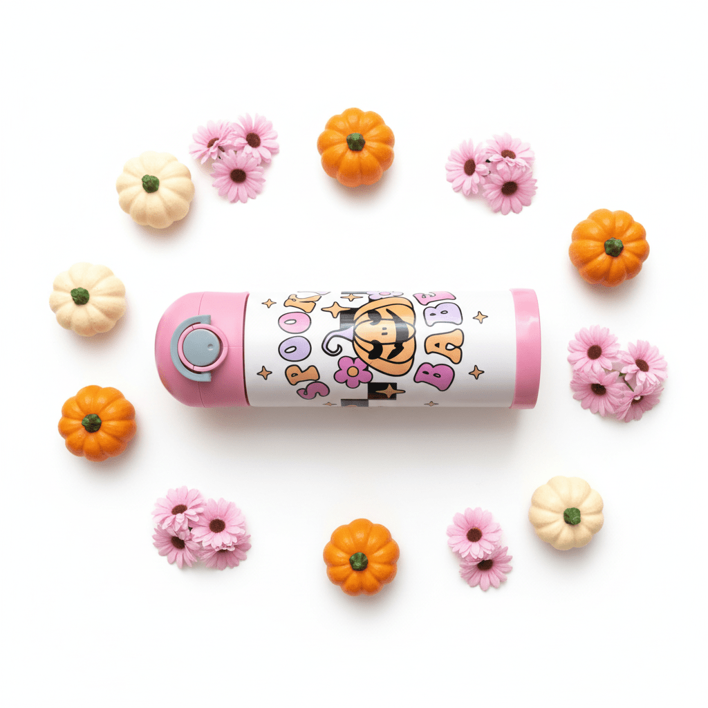 Spooky Babe Halloween Sippy Cup - The Bargains BasementSpooky Babe Halloween Sippy Cup