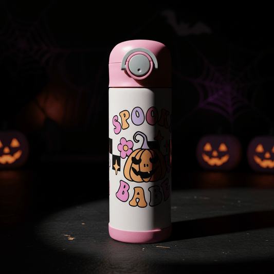 Spooky Babe Halloween Sippy Cup - The Bargains BasementSpooky Babe Halloween Sippy Cup
