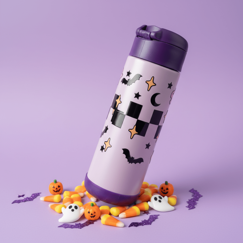 Spooky Babe Halloween Water Bottle - The Bargains BasementSpooky Babe Halloween Water Bottle