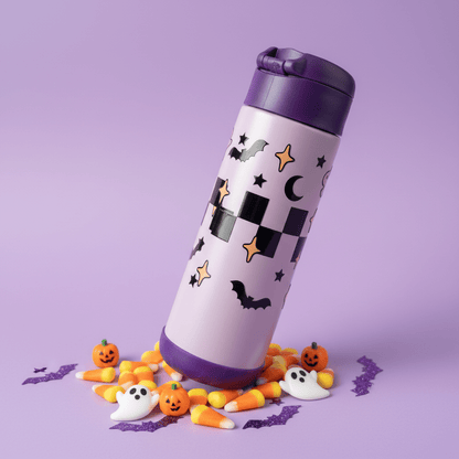 Spooky Babe Halloween Water Bottle - The Bargains BasementSpooky Babe Halloween Water Bottle