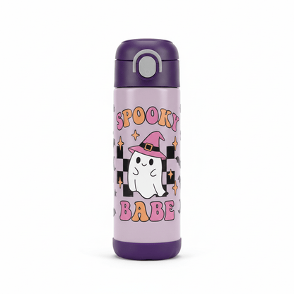 Spooky Babe Halloween Water Bottle - The Bargains BasementSpooky Babe Halloween Water Bottle