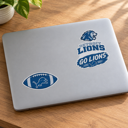 Stickers on a laptop