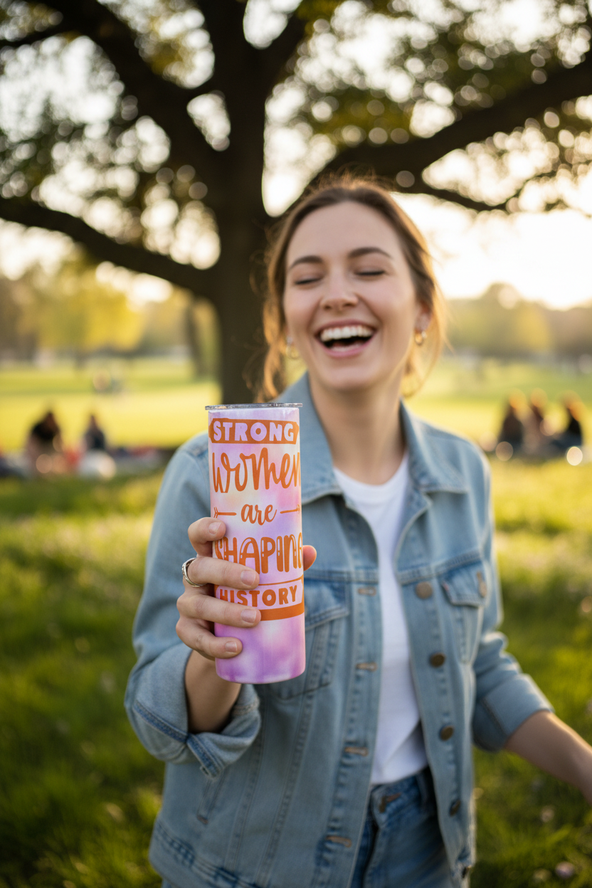 Strong Women Are Shaping History Tumbler - The Bargains BasementStrong Women Are Shaping History Tumbler