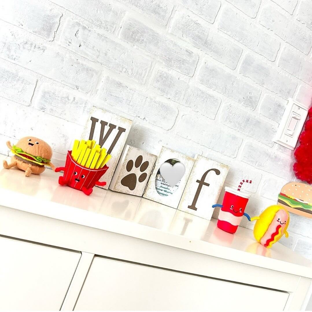 Sun Squad Felt Duo Figural Hotdog and Soda Indoor Polyester Figurines - The Bargains BasementSun Squad Felt Duo Figural Hotdog and Soda Indoor Polyester Figurines