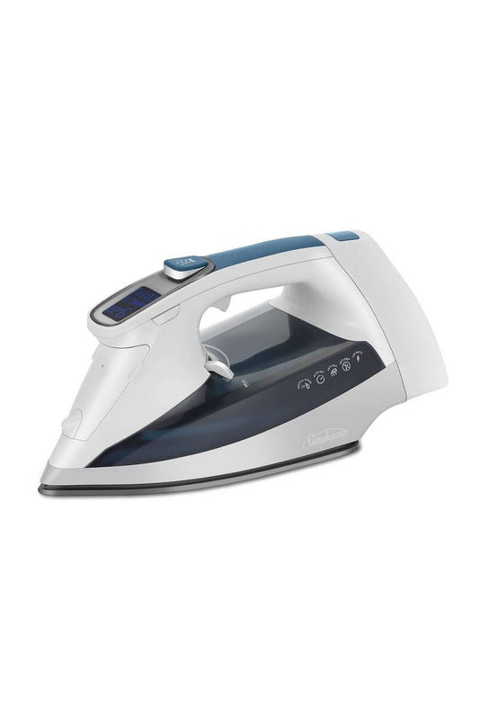 Sunbeam 1700W Steam Iron with Retractable Cord - The Bargains BasementSunbeam 1700W Steam Iron with Retractable Cord
