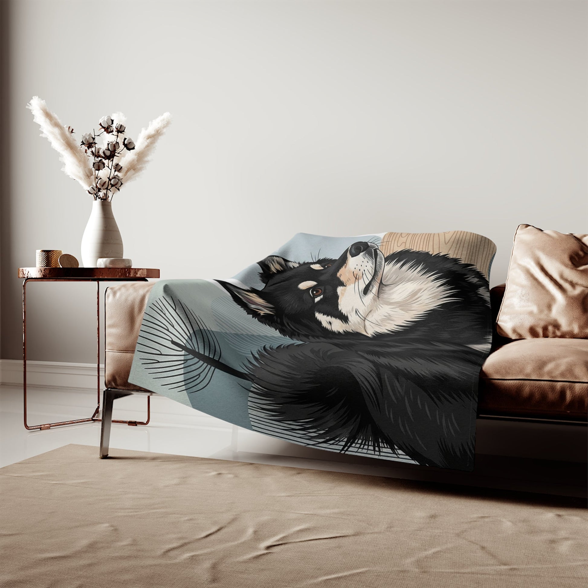 Swedish Lapphund Sweatshirt Blanket - The Bargains BasementSwedish Lapphund Sweatshirt Blanket