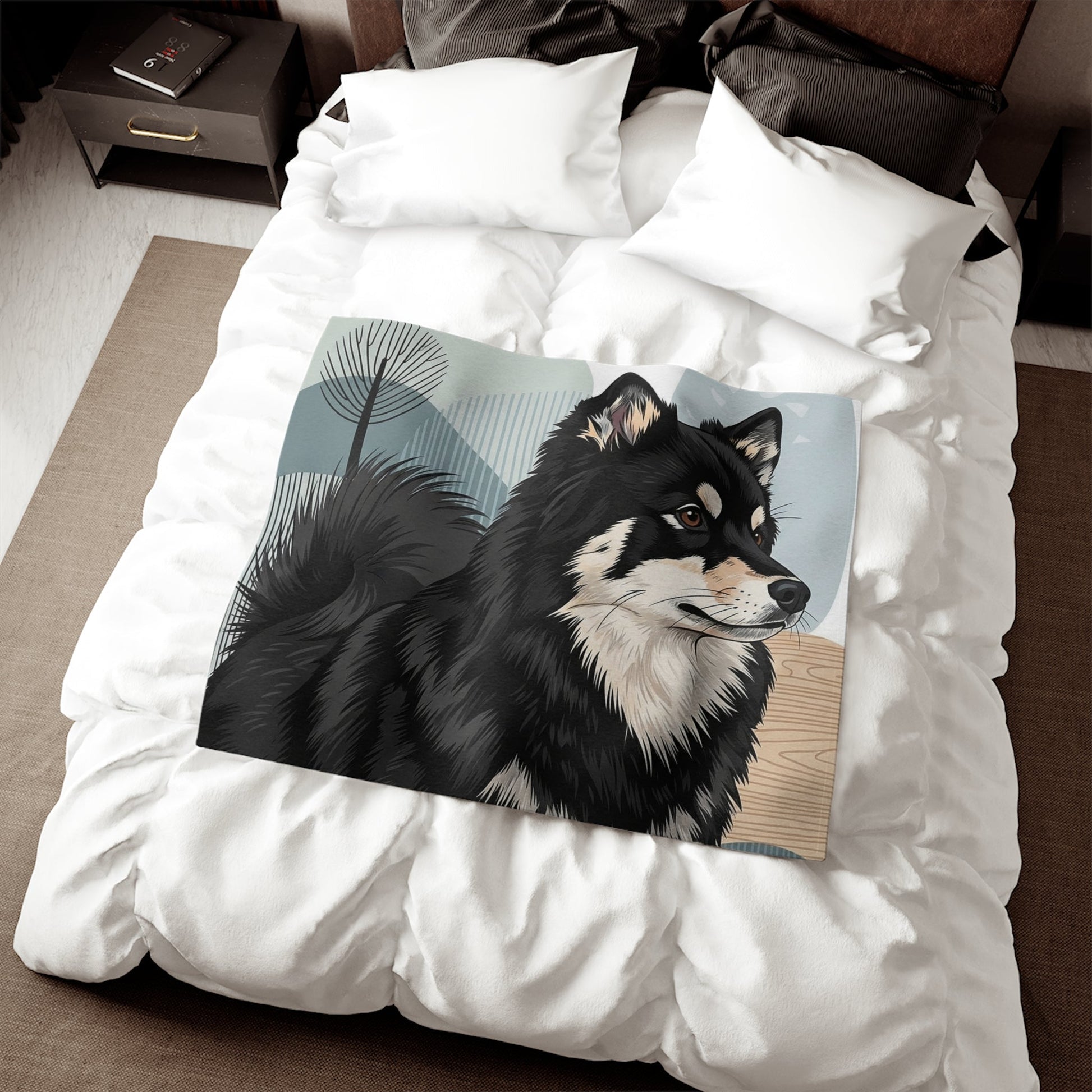 Swedish Lapphund Sweatshirt Blanket - The Bargains BasementSwedish Lapphund Sweatshirt Blanket