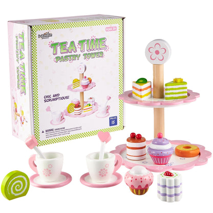 Tea Time Pastry Tower - The Bargains BasementTea Time Pastry Tower