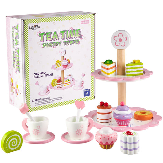 Tea Time Pastry Tower - The Bargains BasementTea Time Pastry Tower