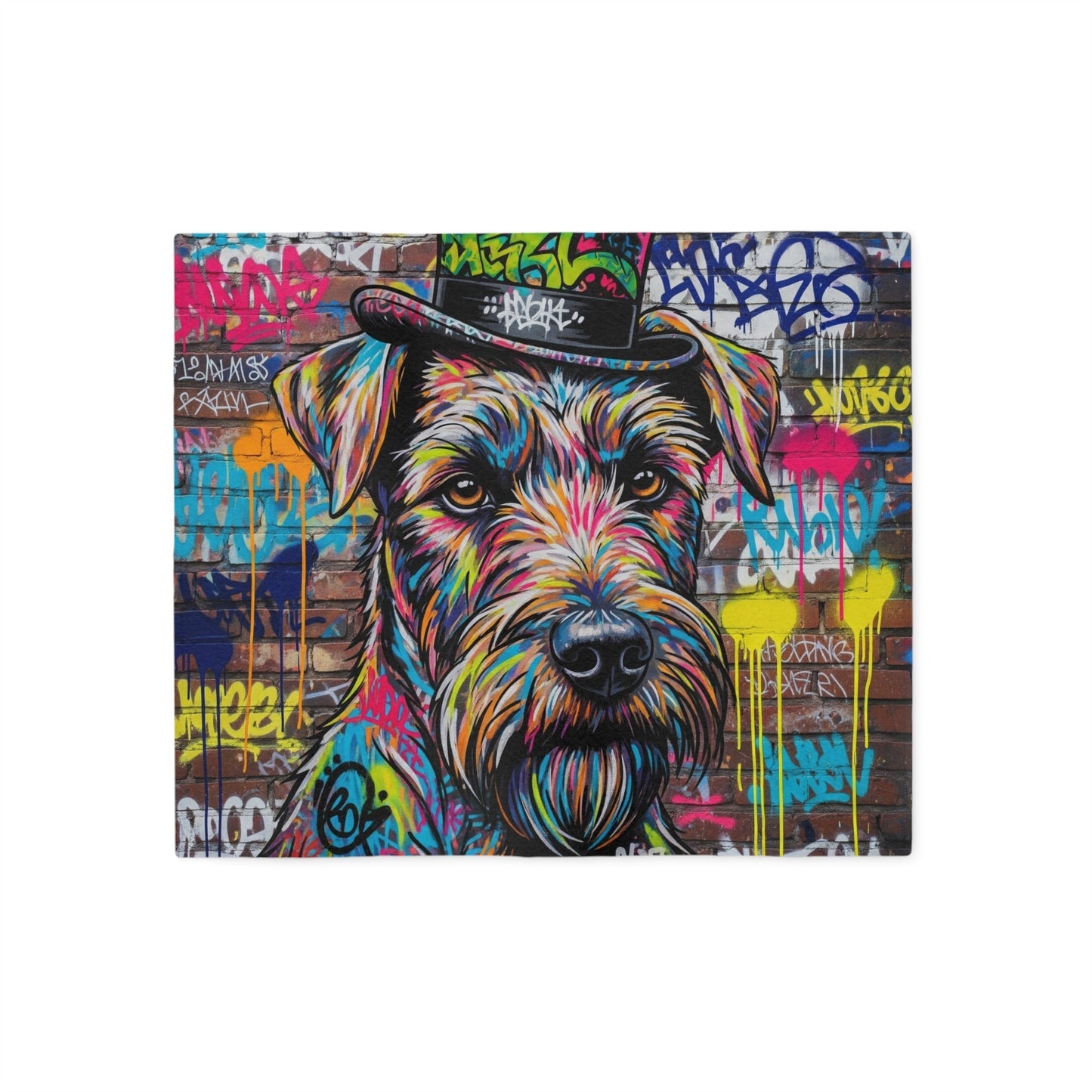 Teddy Roosevelt Terrier Sweatshirt Blanket - The Bargains BasementTeddy Roosevelt Terrier Sweatshirt Blanket